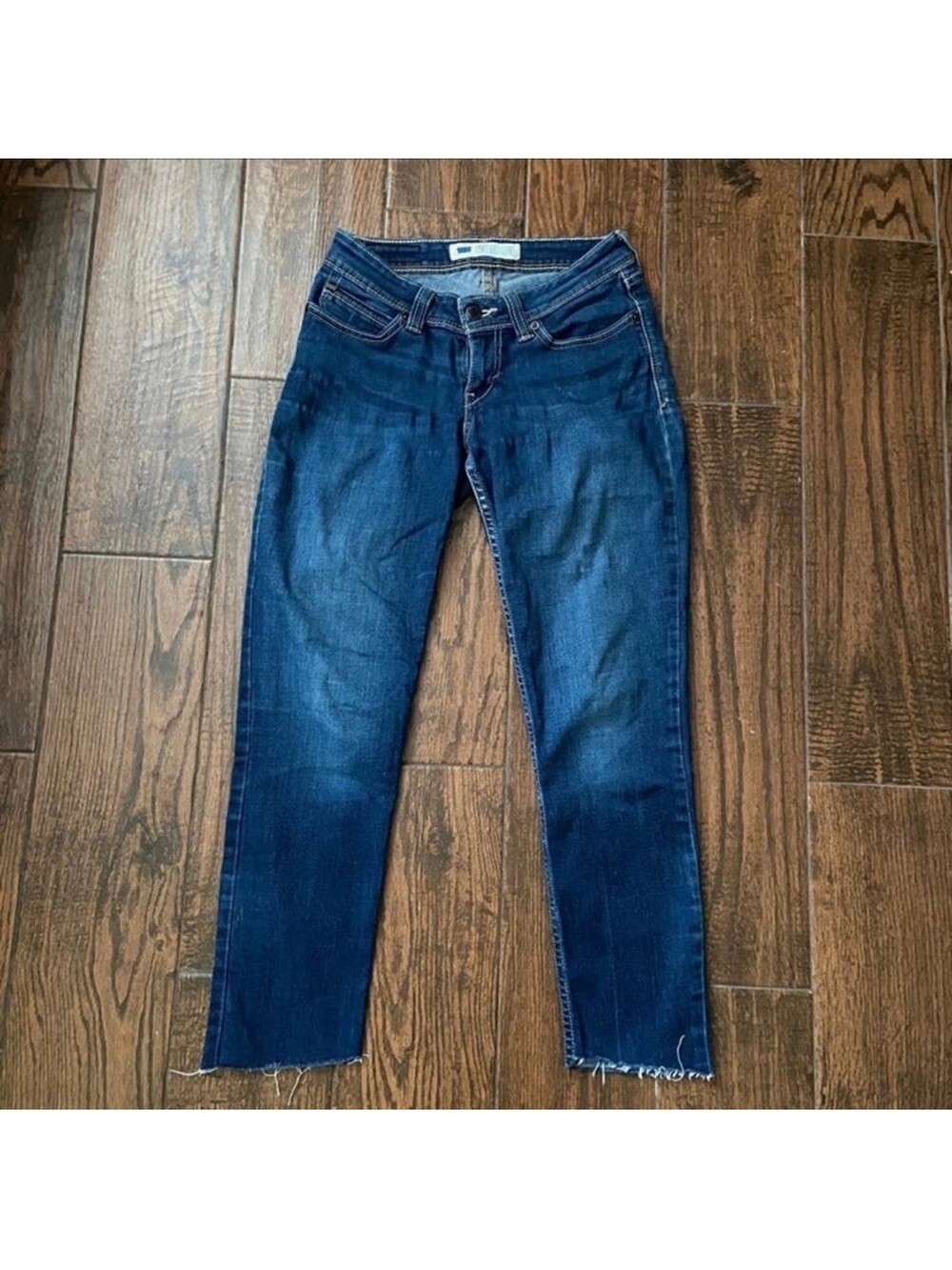 Levi's Indigo Cropped Ankle - Bold Curve Jeans
